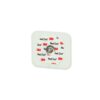 ECG Monitoring Electrode 3M™ Red Dot™ Snap Connector Sticky Gel Foam Backing Adult Non-Radiolucent