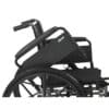 Lightweight Wheelchair drive™ Cruiser III Dual Axle Full Length Arm Elevating Legrest Black Upholstery 20 Inch Seat Width Adult 350 lbs. Weight Capacity